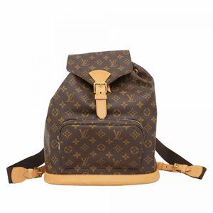 LOUIS VUITTON Brown Monogram Backpack